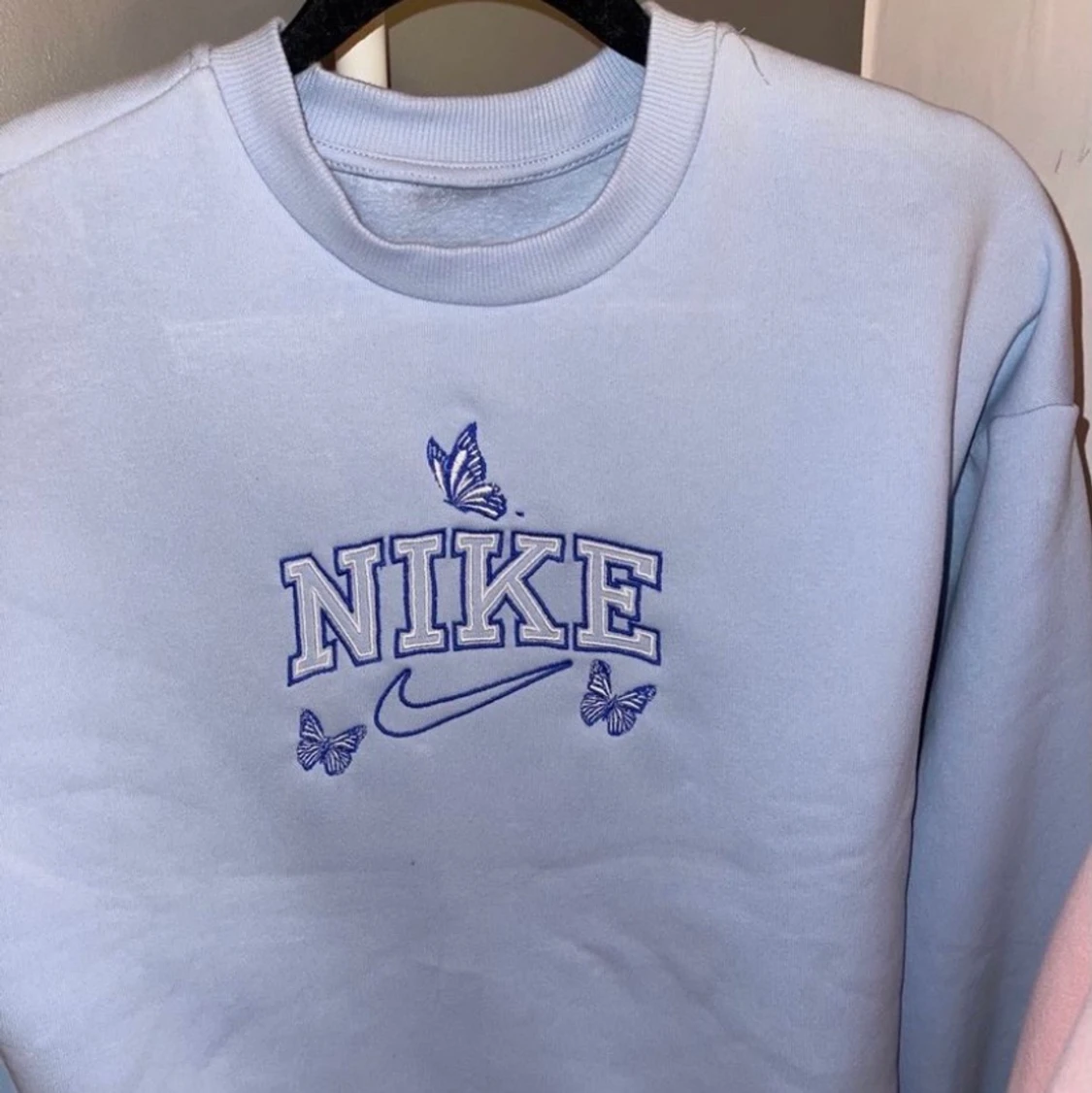 Custom sydd Nike i babyblå  - 91