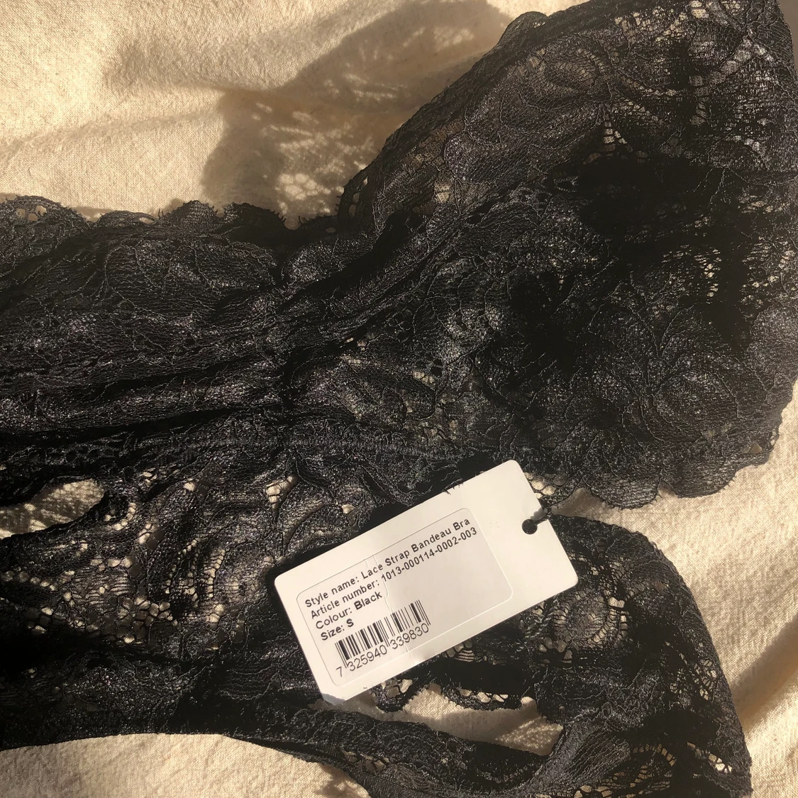 Svart bandeau bh från Nakd storlek S - 91