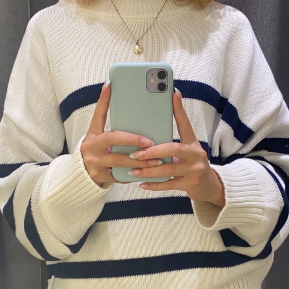 Stickad tröja❤️ - 90