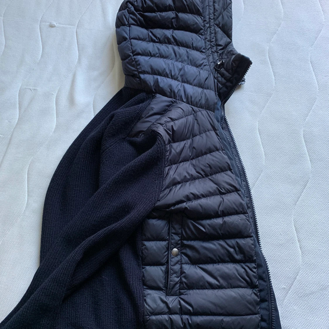 Moncler Tricot Panelled Jacket,Storlek M - 90