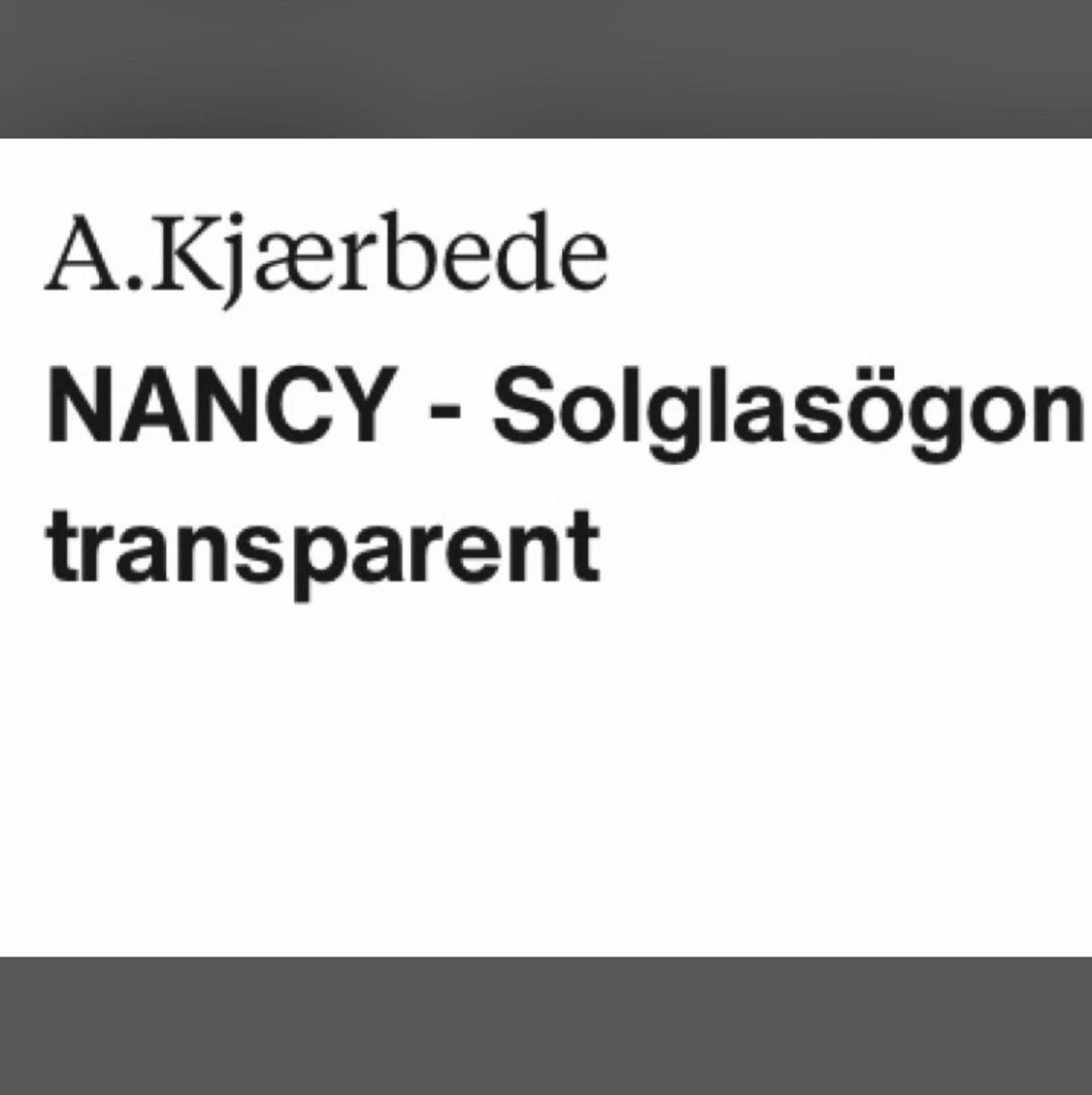 Solbrillot dansk A.kjærbede - 91