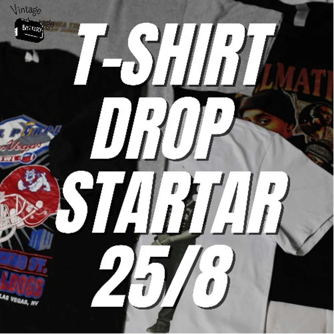 T-shirt Drop 25/8