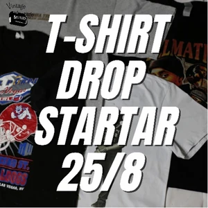 T-shirt Drop 25/8 - Runt 100 Unika trifthade graphic t-shirts kommer att laddas upp från och med den 25:e Augusti. Där Det Droppas 5 Per Dag Tills Alla Är Slut.  Hoppas du gillar de!      //VintageBattery