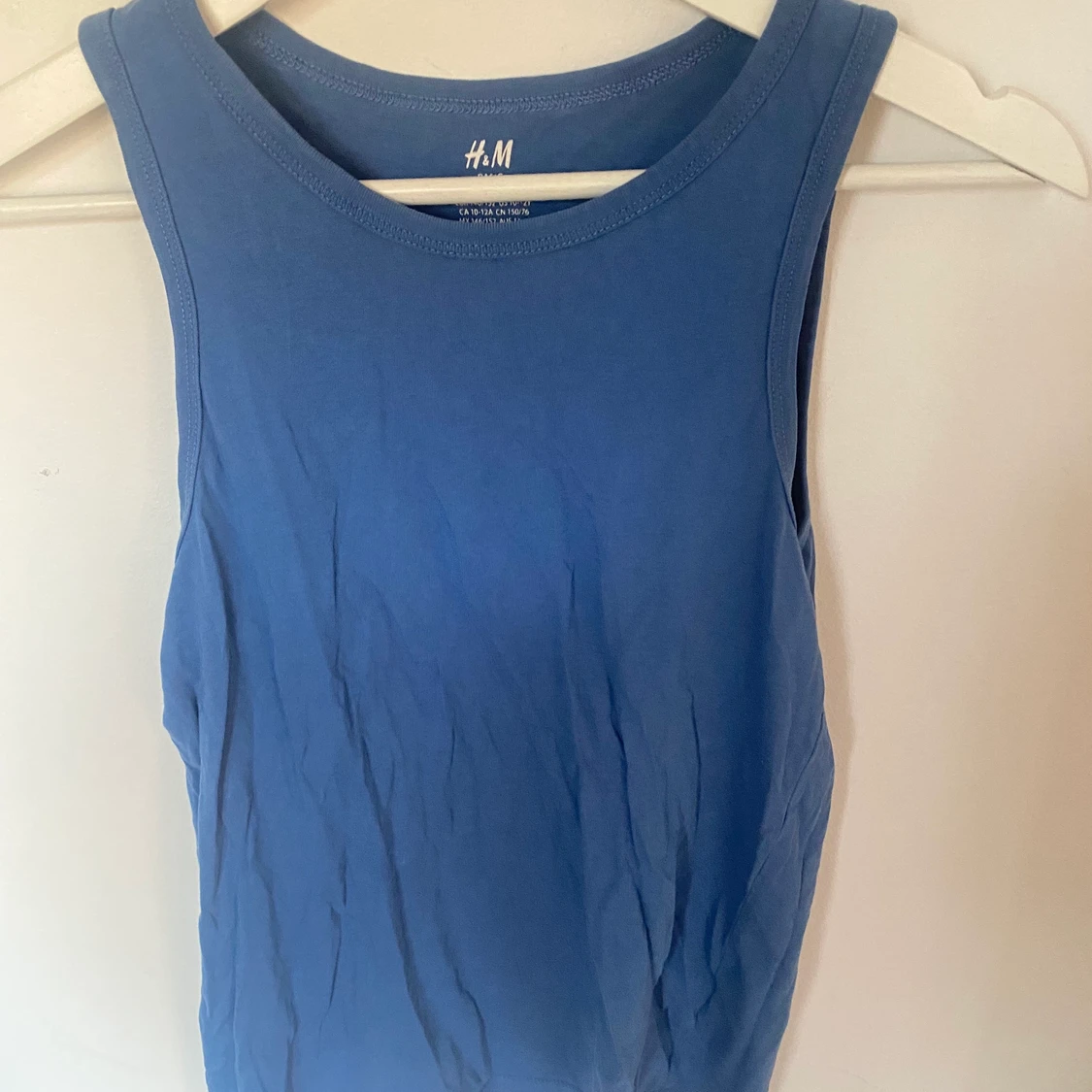 Gulligt blått linne - 90