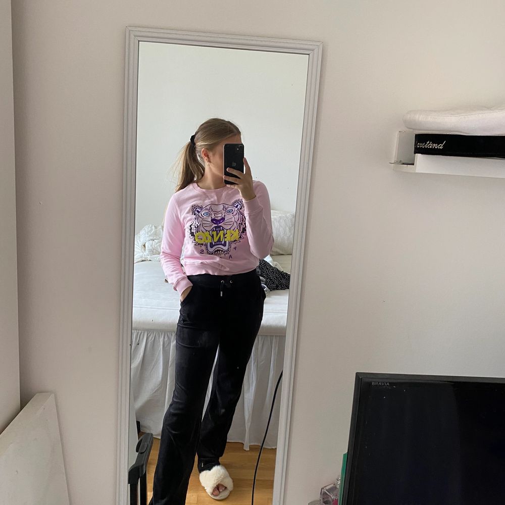 Kenzo rosa cheap tröja
