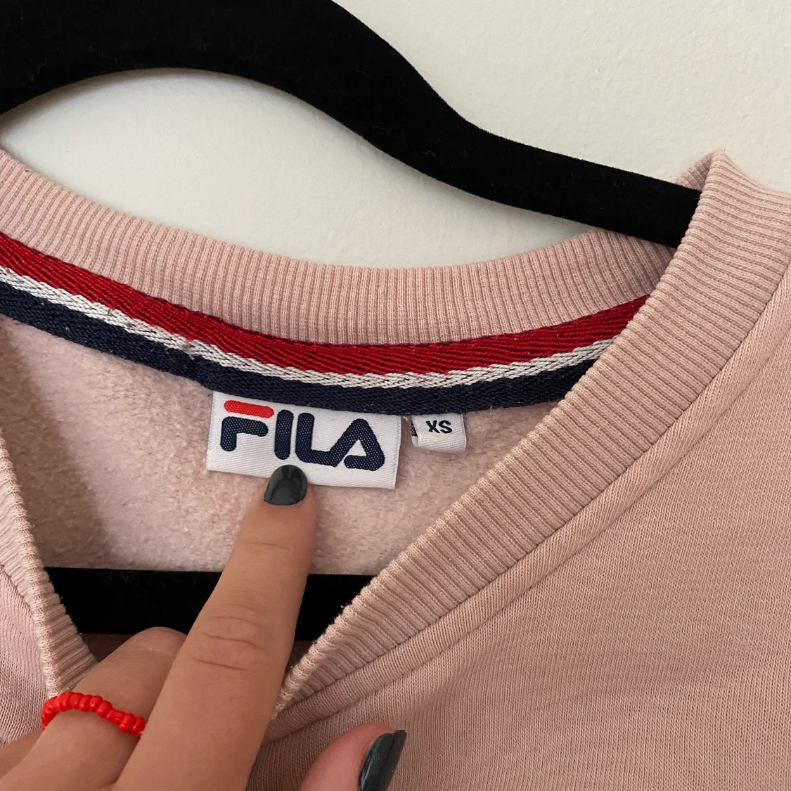 Ljusrosa fila tröja ❤️💗🤍 - 91