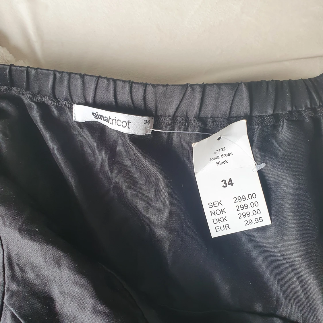 Ginatrickot klänning ny  - 91