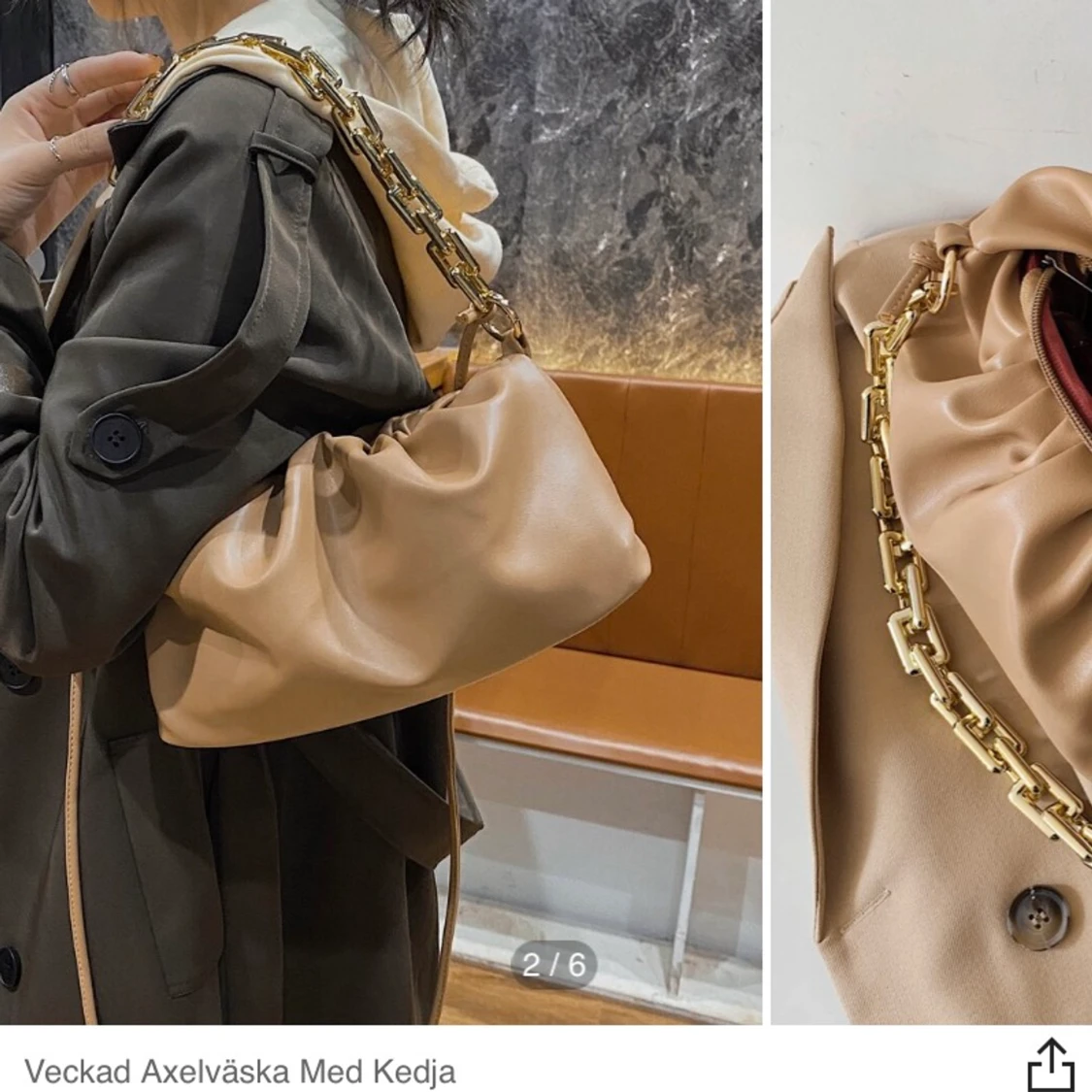 Beige väska - 91