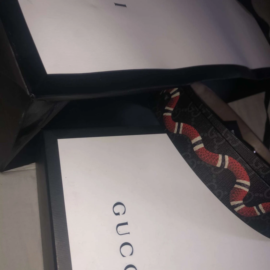 Guccibälte nytt äkta (unisex)