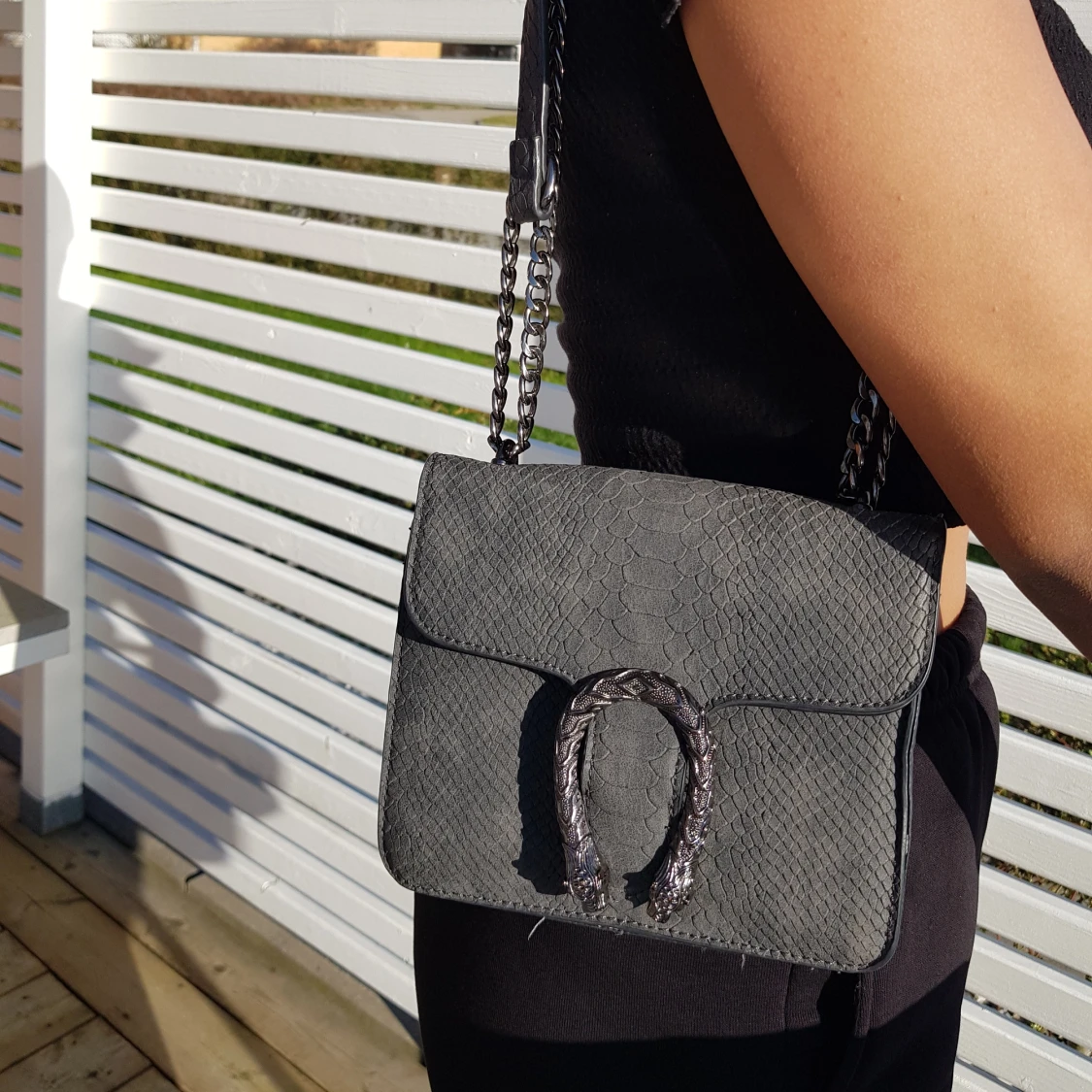 Snakeskin väska - 90