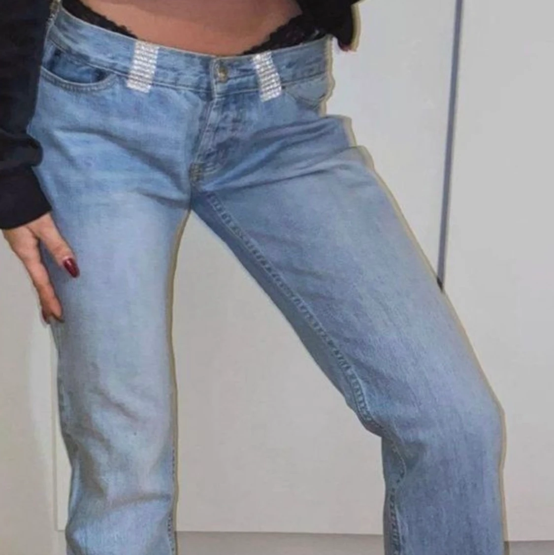 Utsmyckade jeans - 91