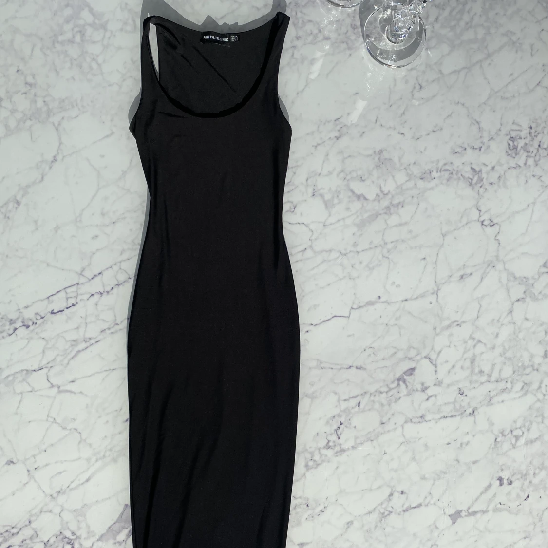 Black shape dress