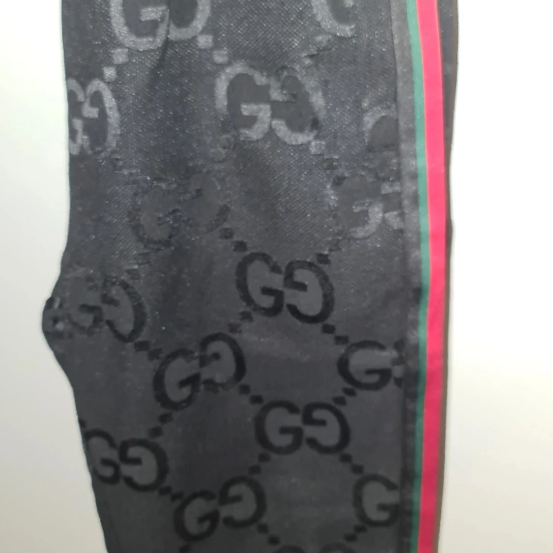 Svart mönstrad jacka med dragkedja - 2