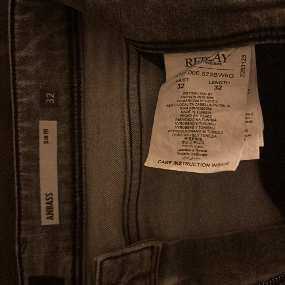 Grå Replay Anbass jeans - 2