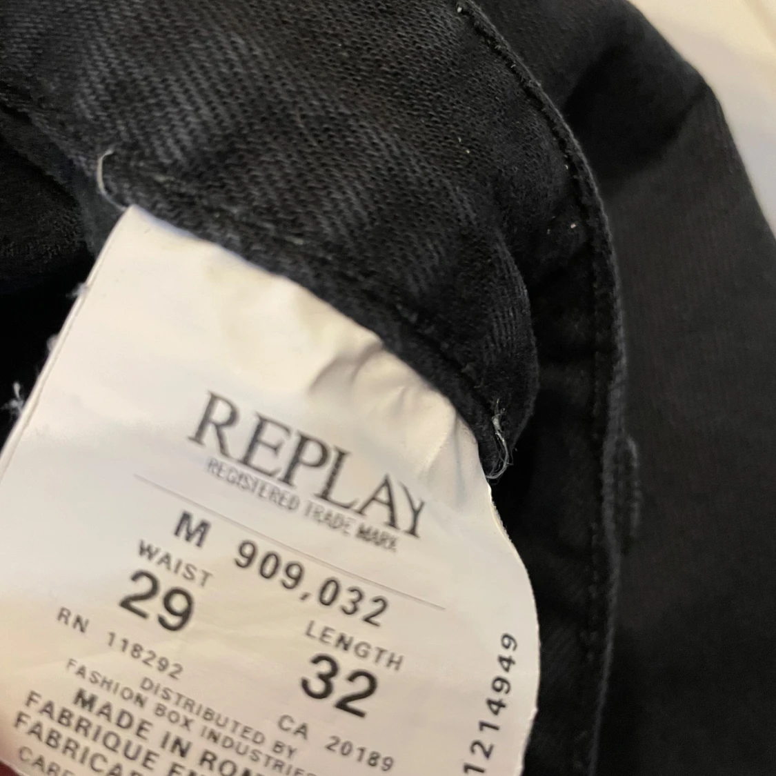 Svarta jeans från Replay - 2