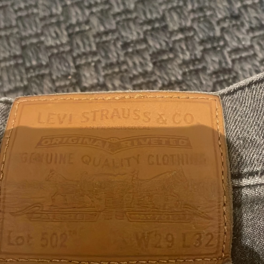 Grå Levis 502 jeans - 91