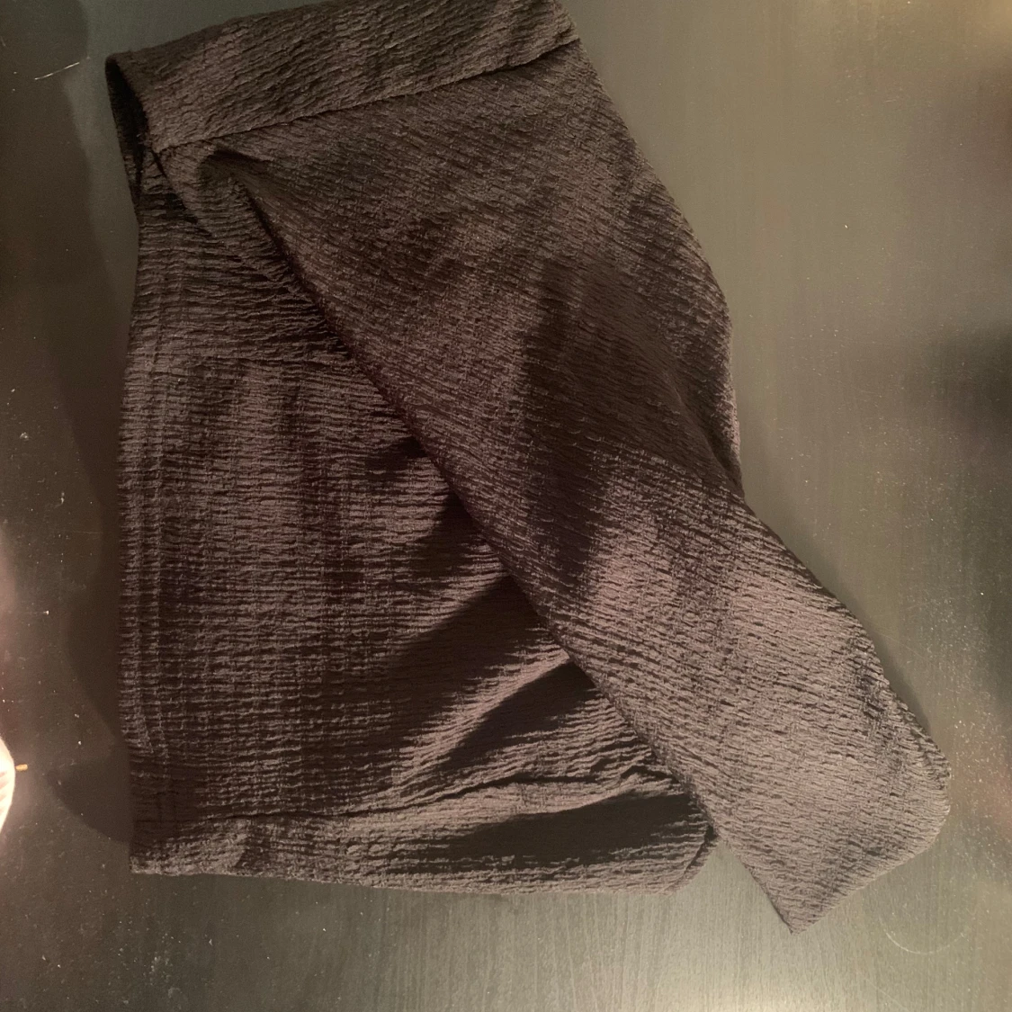 Svart offshoulder topp