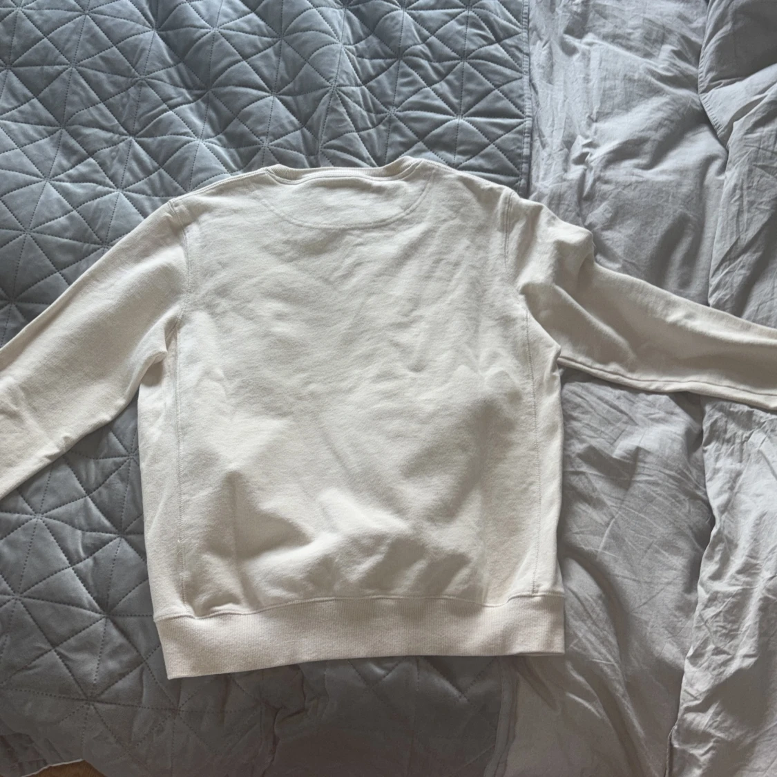 Vit sweatshirt från Morris - 3