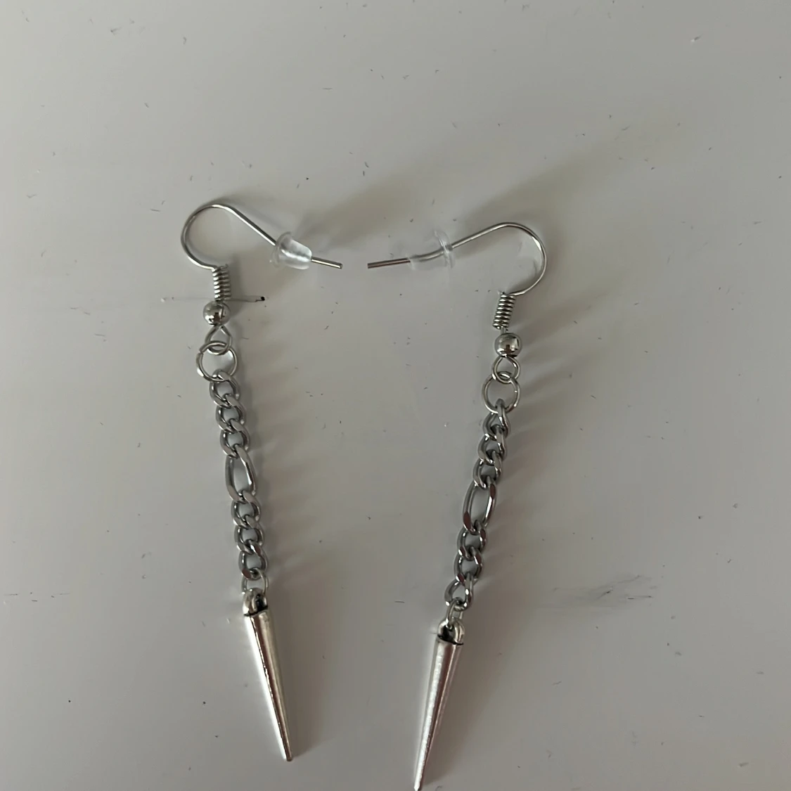 Hemmagjorda silverörhängen😍