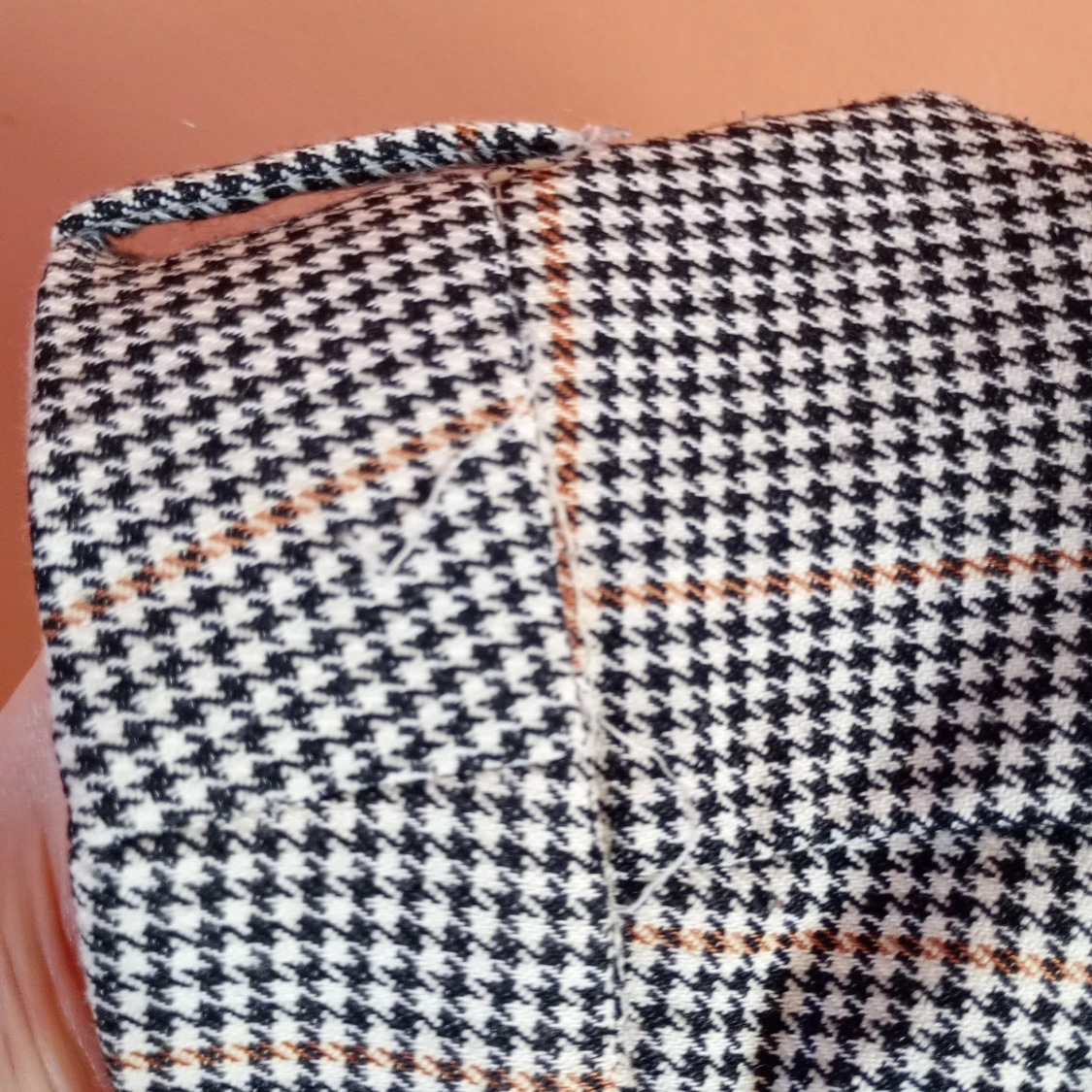 Rutig kostymbyxa från H&M - 4