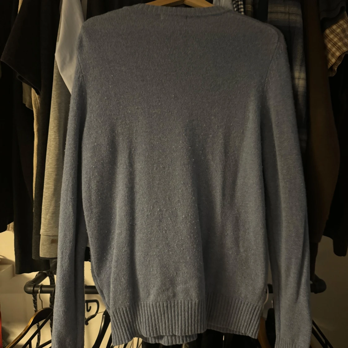 Lljusblå stickad tröja från Paul & friends - 1