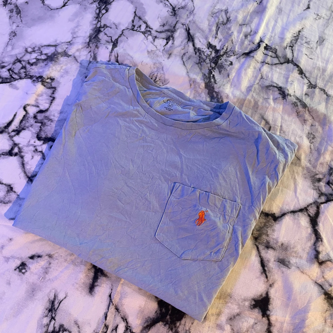 Ljusblå t-shirt från Polo Ralph Lauren