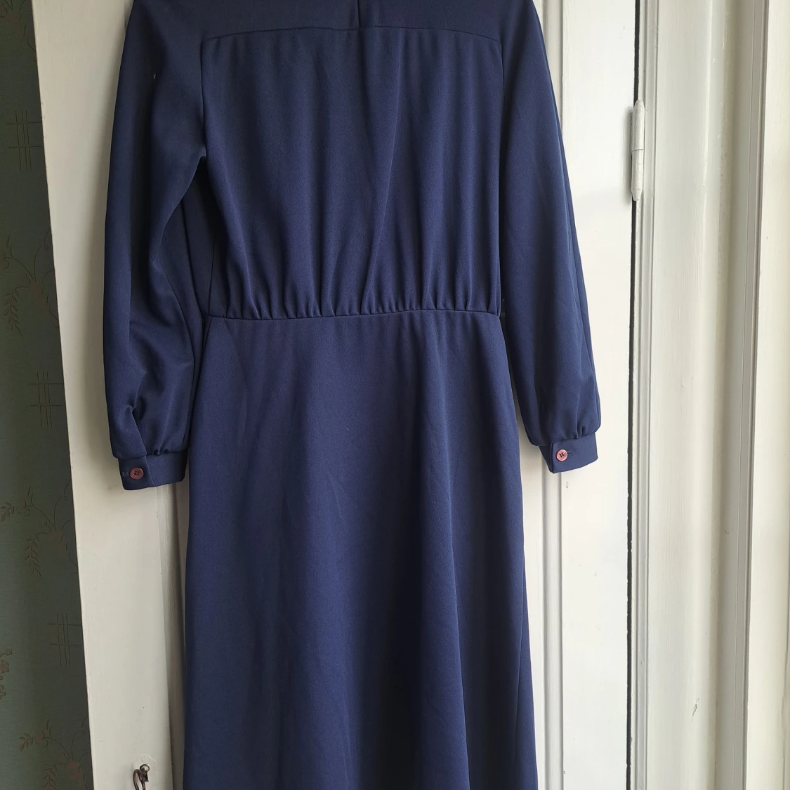 Marinblå långklänning Sunshine Alley - 1