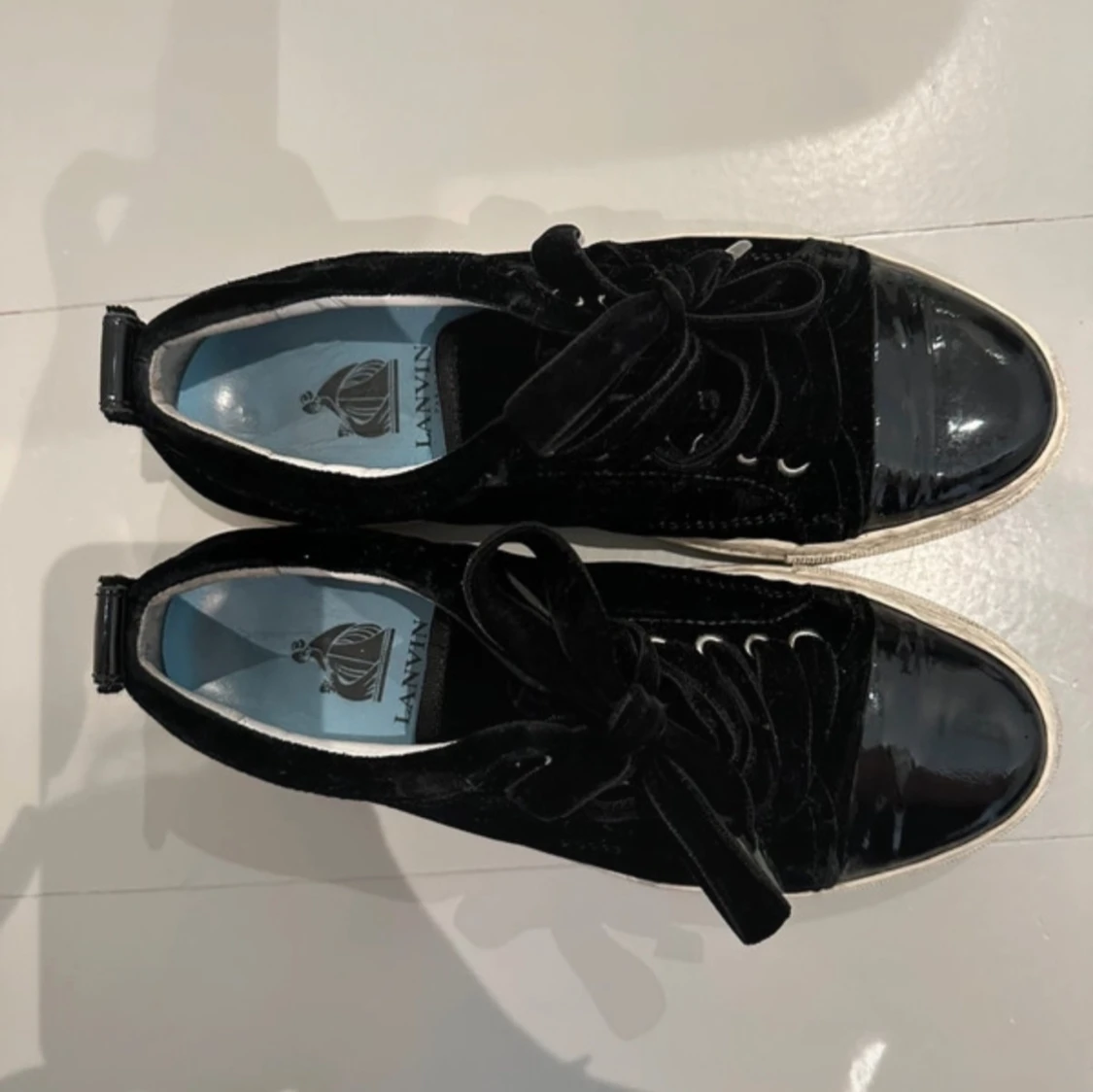 Svarta sneakers från Lanvin
