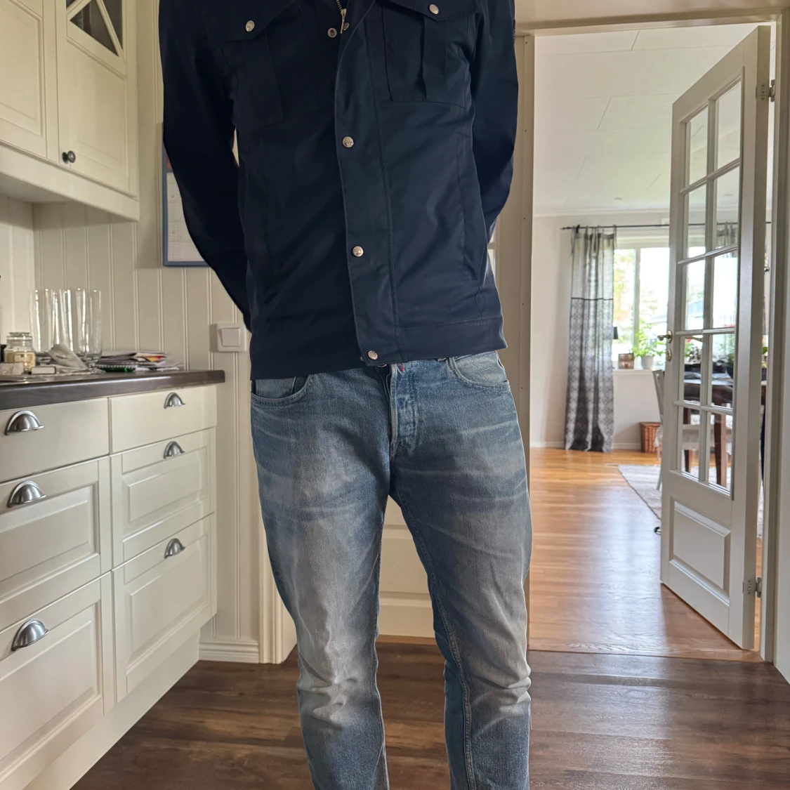 Replay Grover ljusblå jeans straight fit - 1