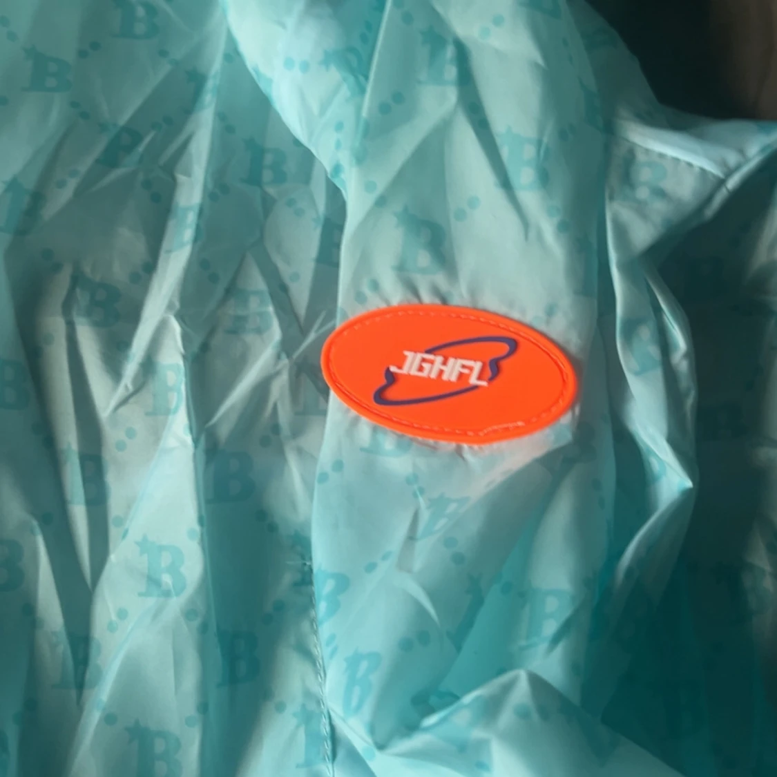 Turkos vindjacka från JGHFL - 1