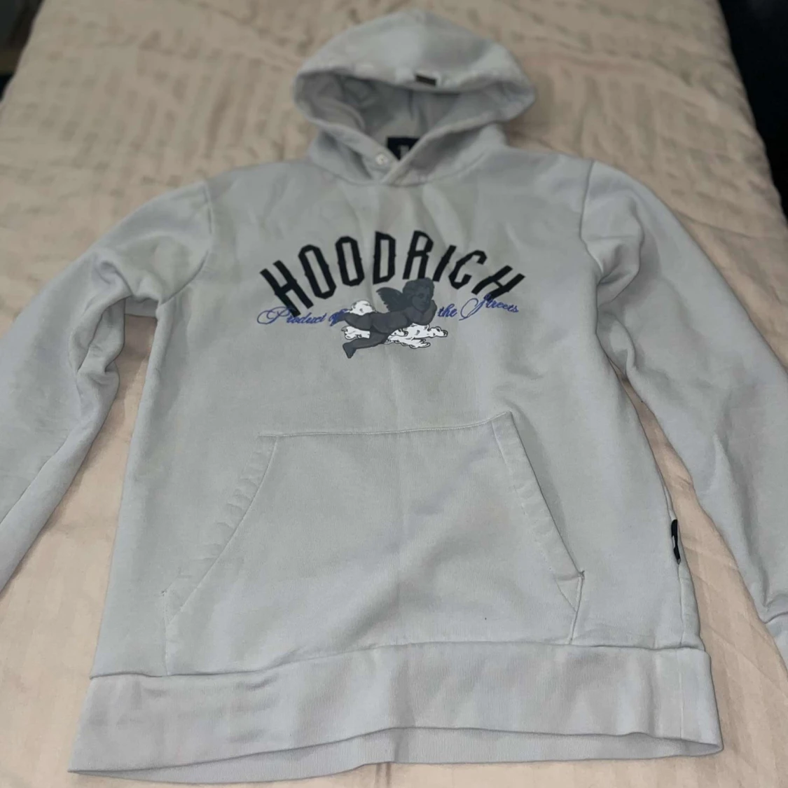Ljusgrå HOODRICH hoodie  - 1
