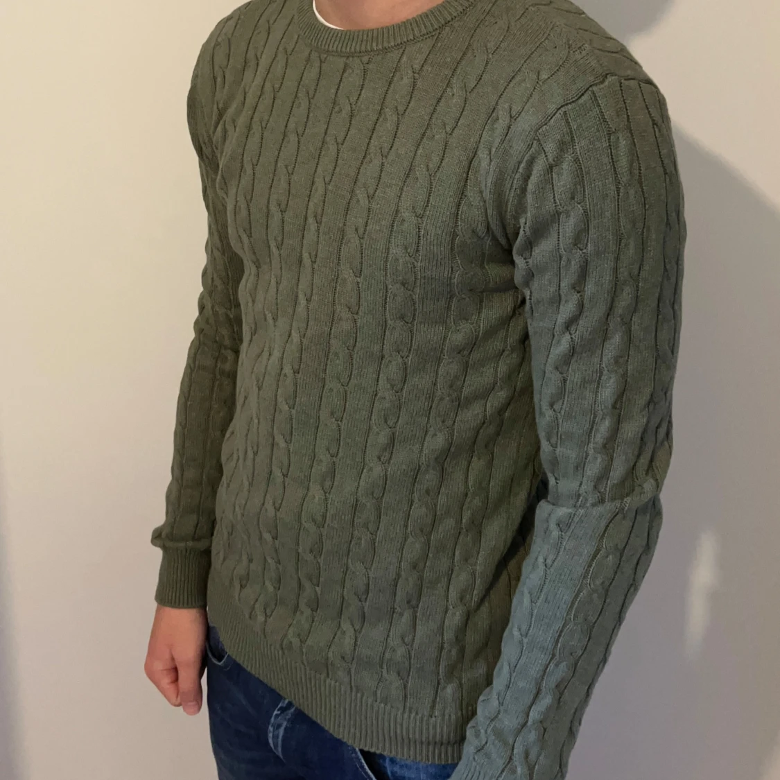 Kabelstickad John Henric Tröja - 1