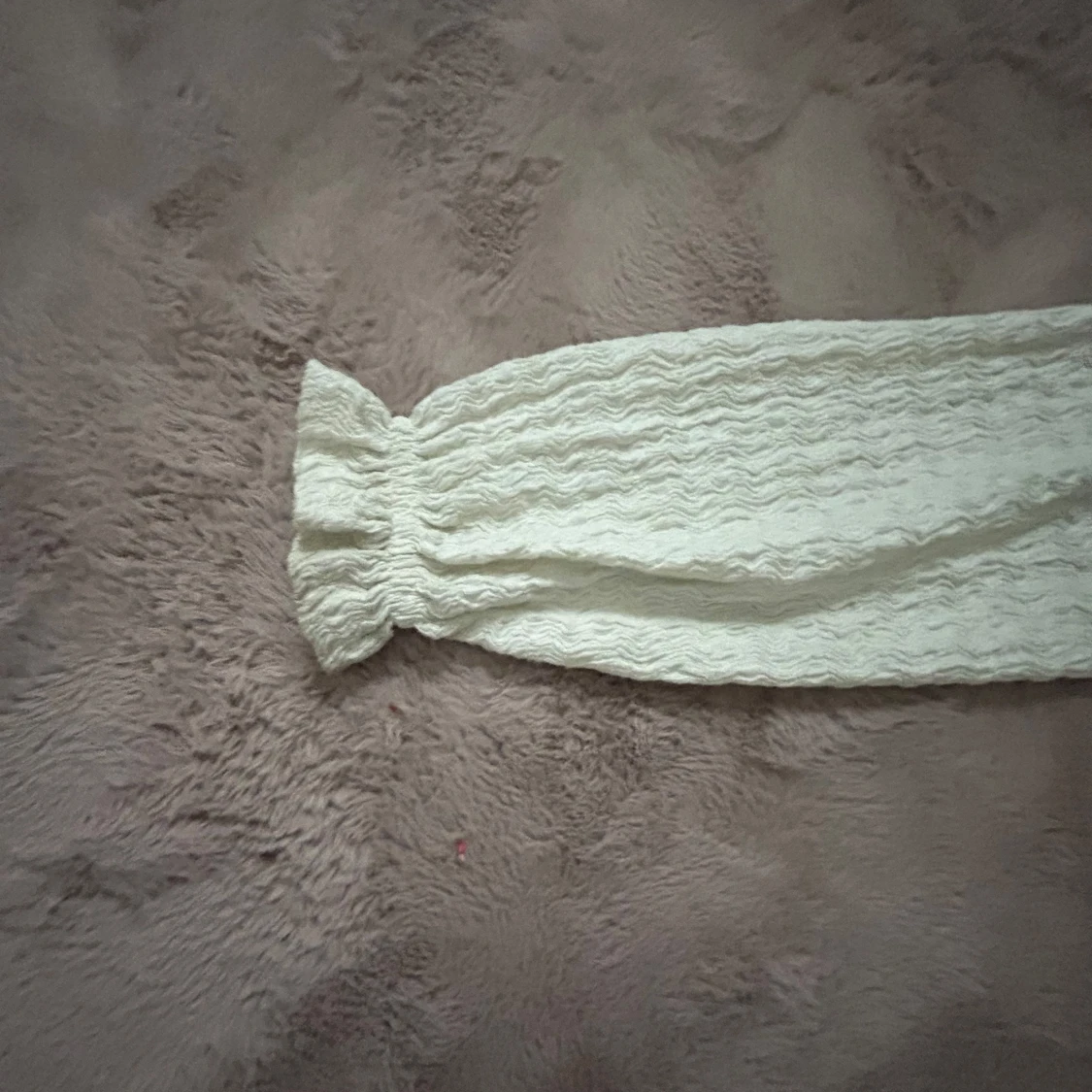 Vit strukturerad blus från C&A - 2