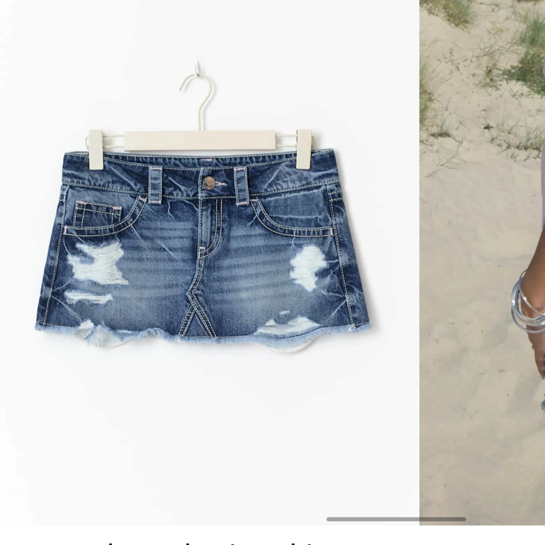 Gina X-low jeanskjol - 1