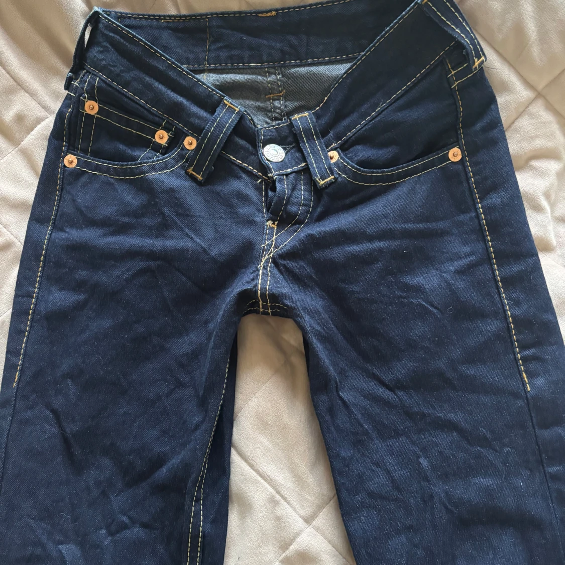 Lågmidjade Levis bootcut jeans - 3