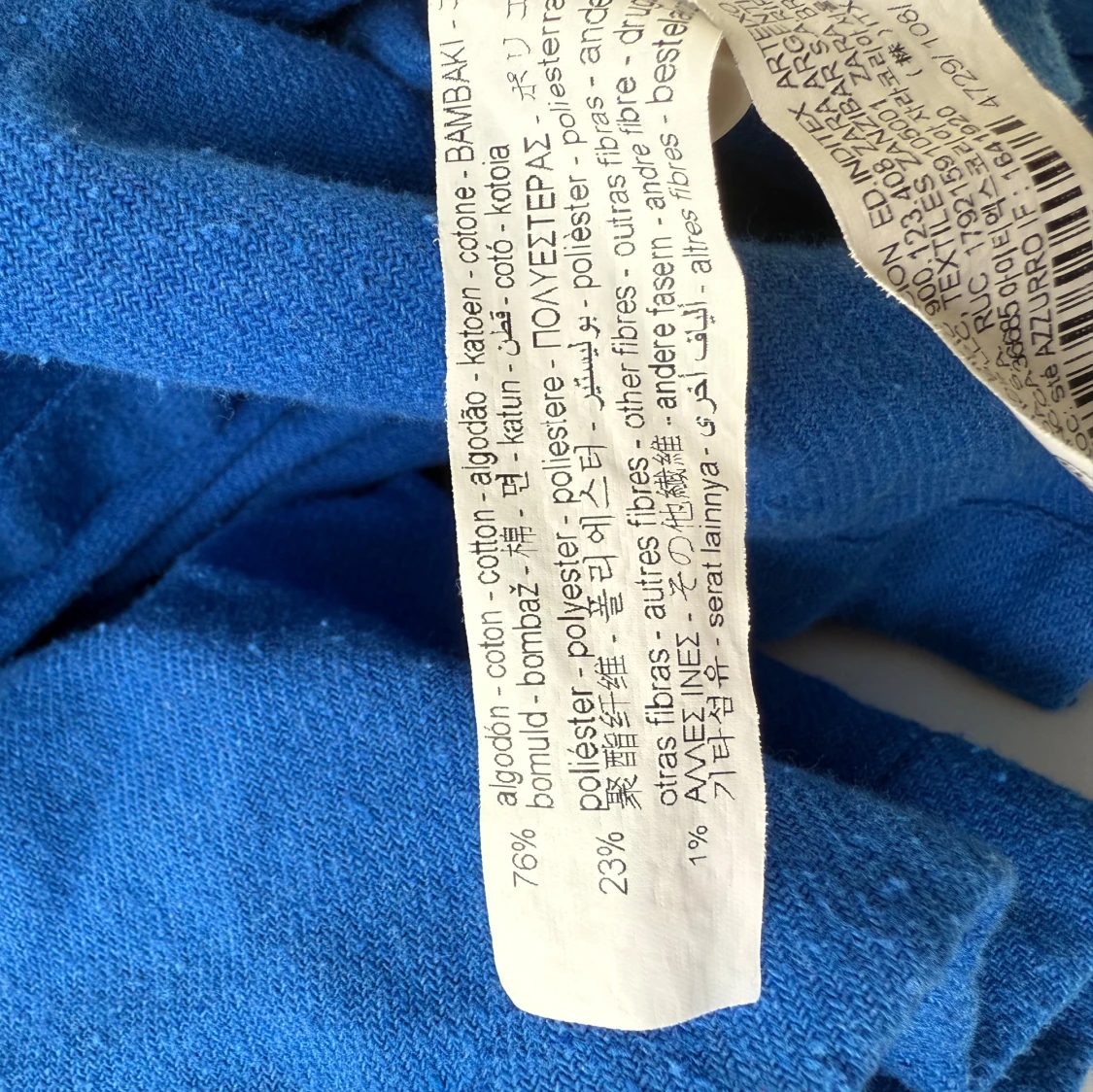 Blå kortärmad skjorta från Zara - 3