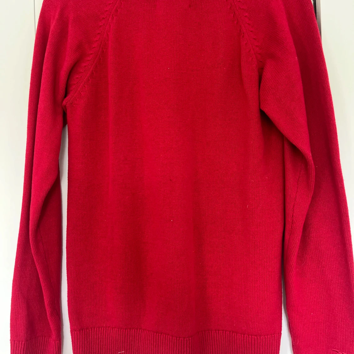 Röd stickad tröja Hampton Republic - 1