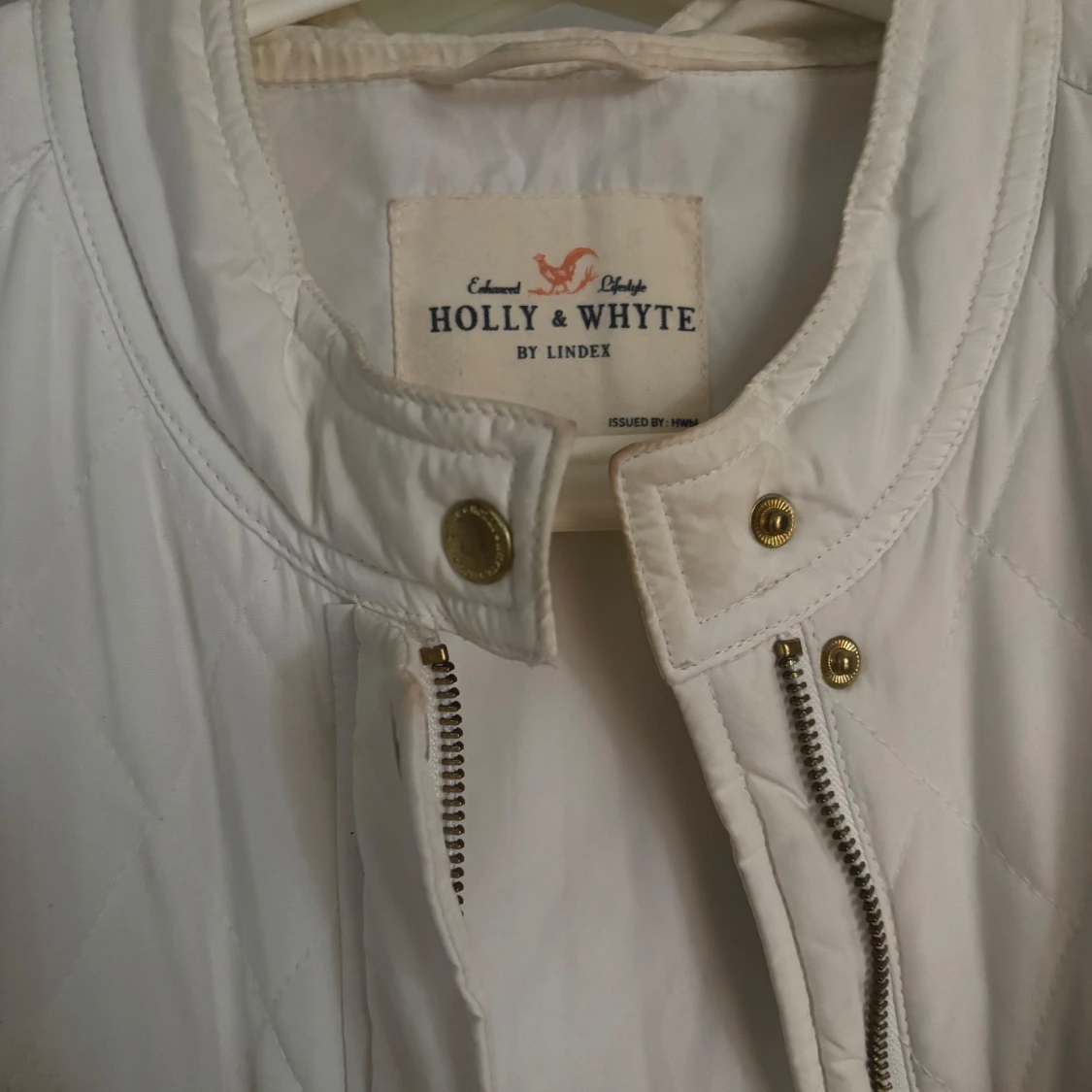 Vit quiltad jacka Holly & Whyte - 1