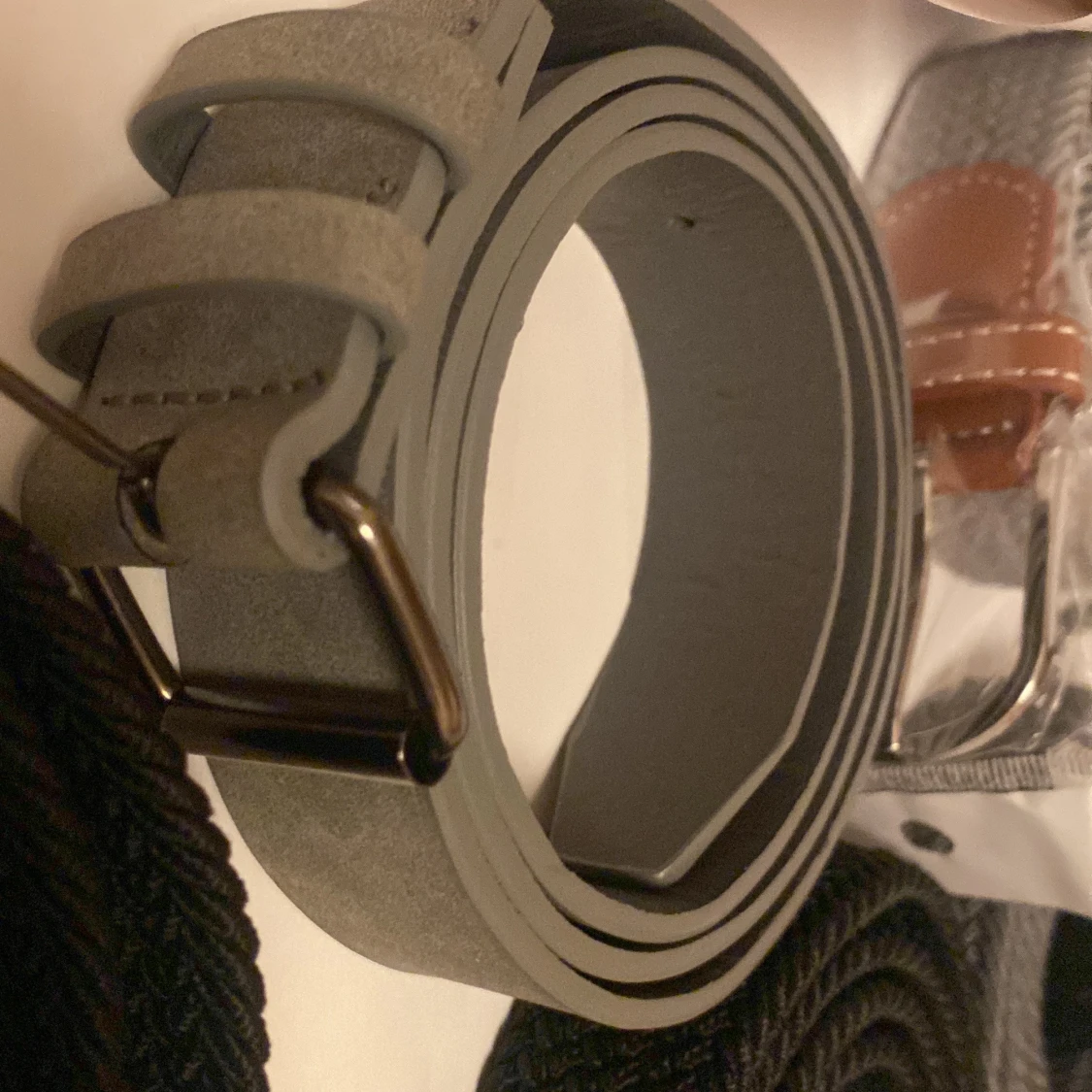 Mix av flätade och grått bälte - 3