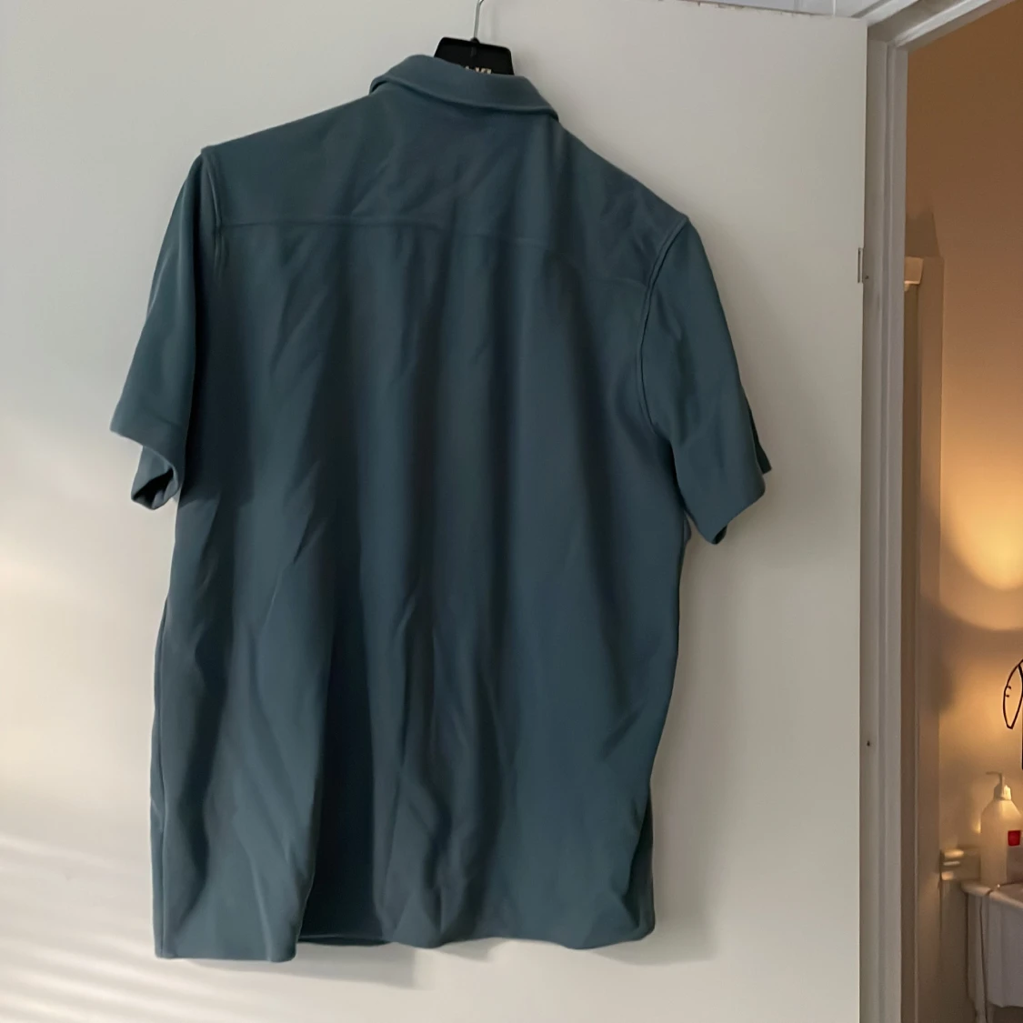 Blå kortärmad skjorta från Zara - 1