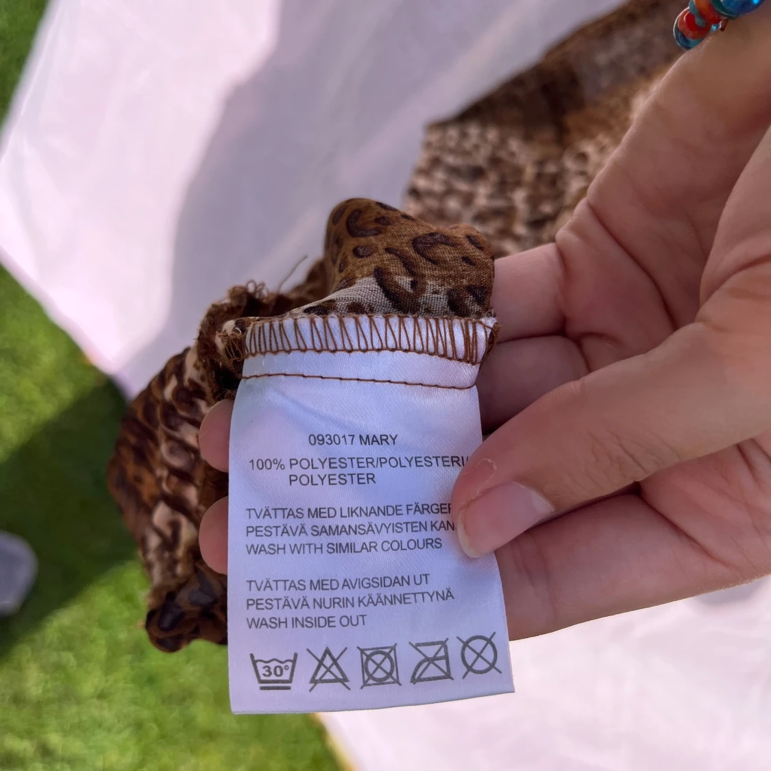 Leopardmönstrad blus från Hillevi - 3