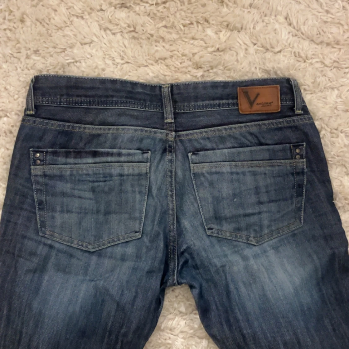 Lågmidjade bootcut jeans  - 1