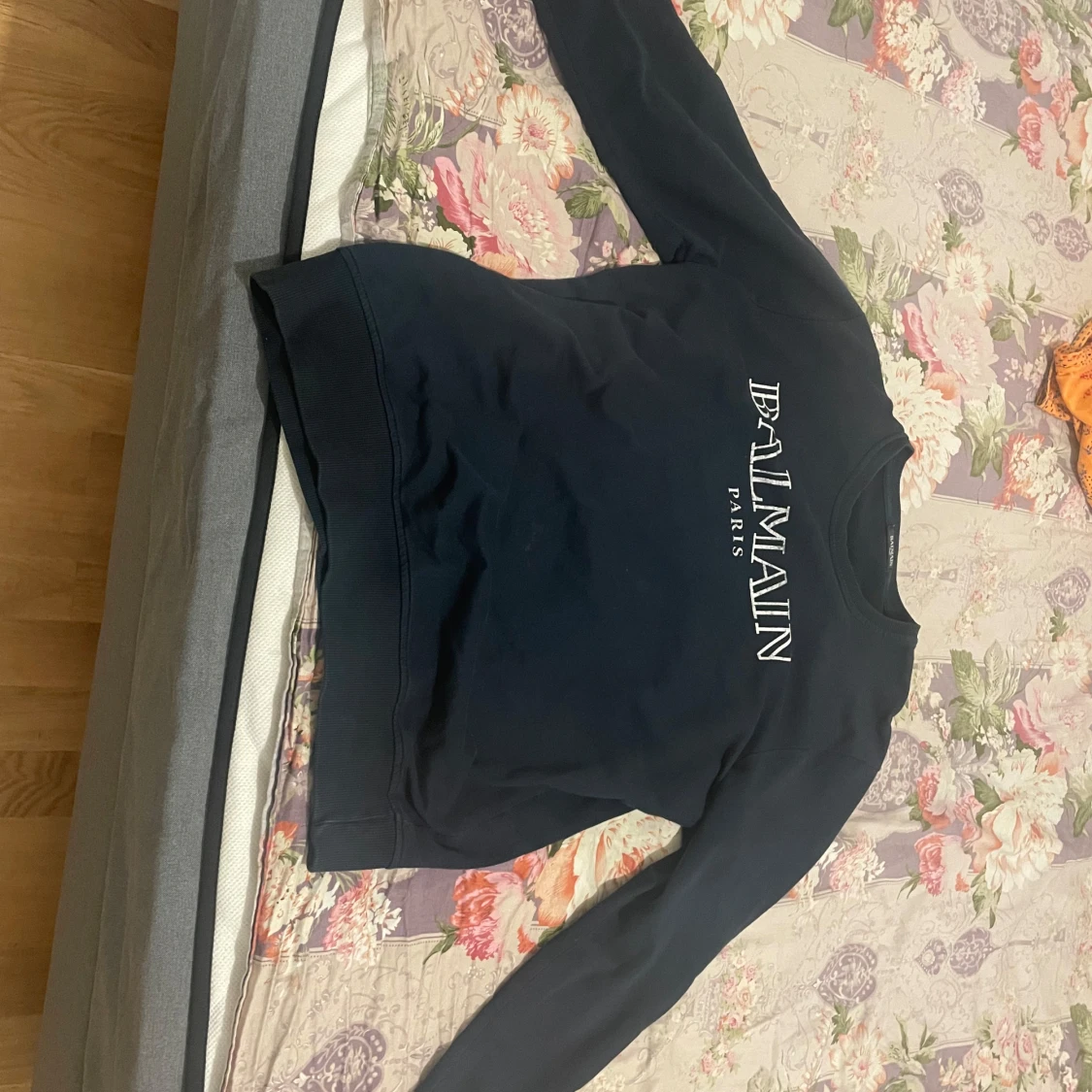 Mörkblå sweatshirt från Balmain - 2