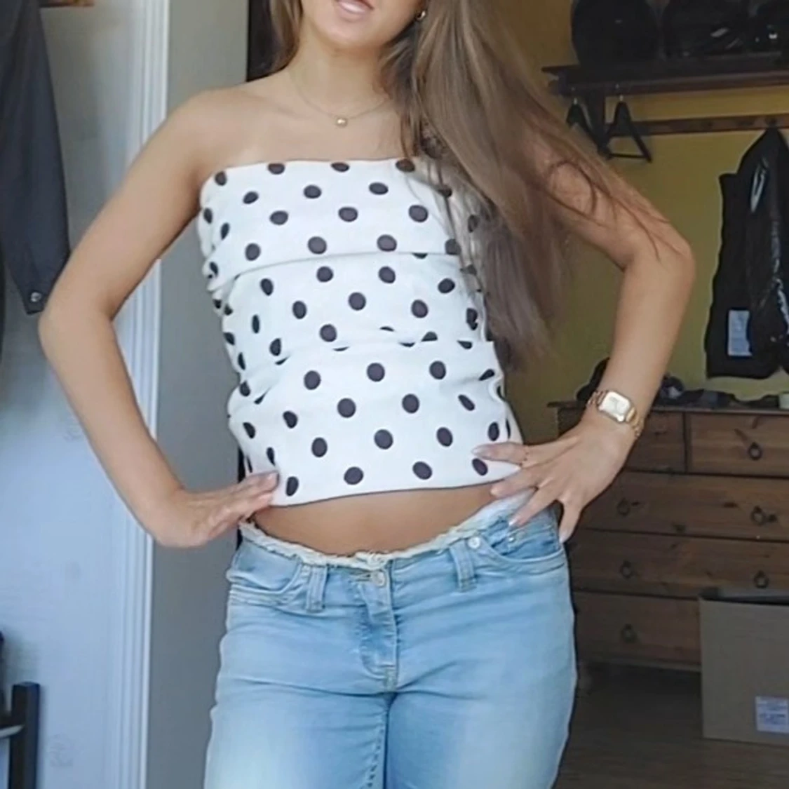 Prickig tubetop zara - 1