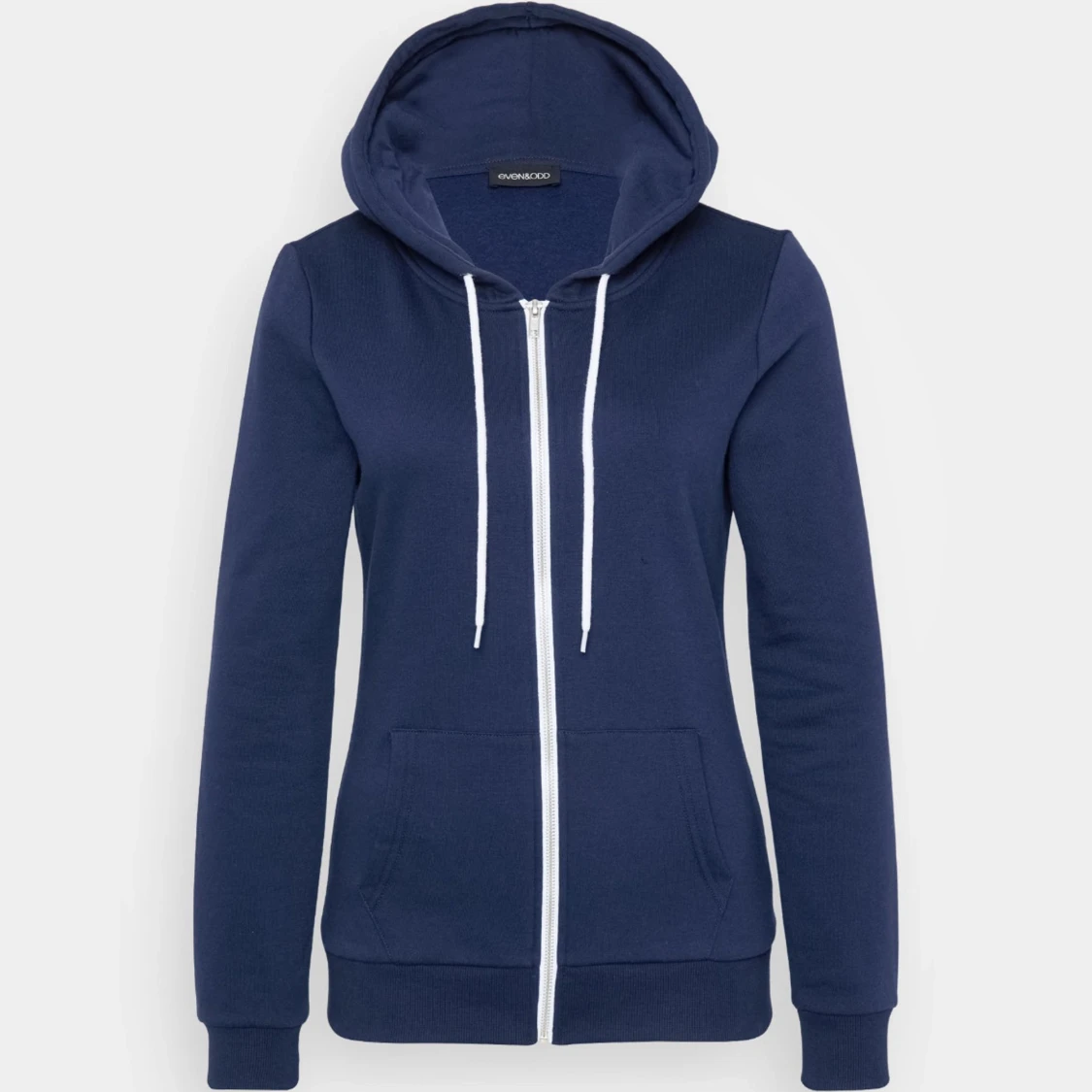 Marinblå hoodie från even&odd
