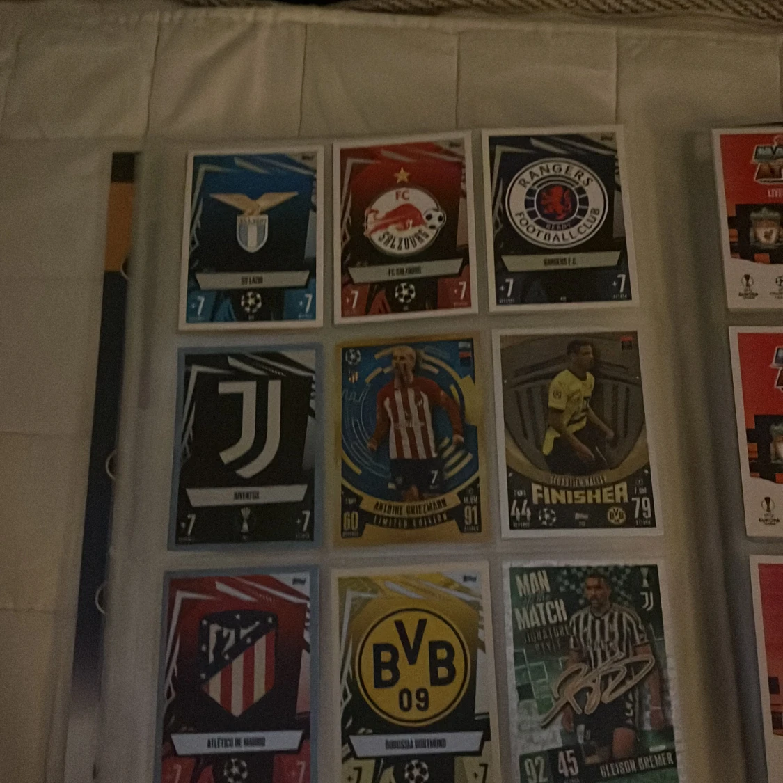 Match Attax Champions League Fotbollskortsamling - 2