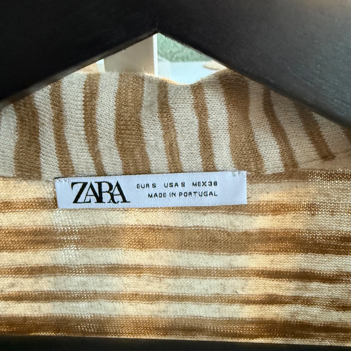 Randig tröja med knappar zara - 1