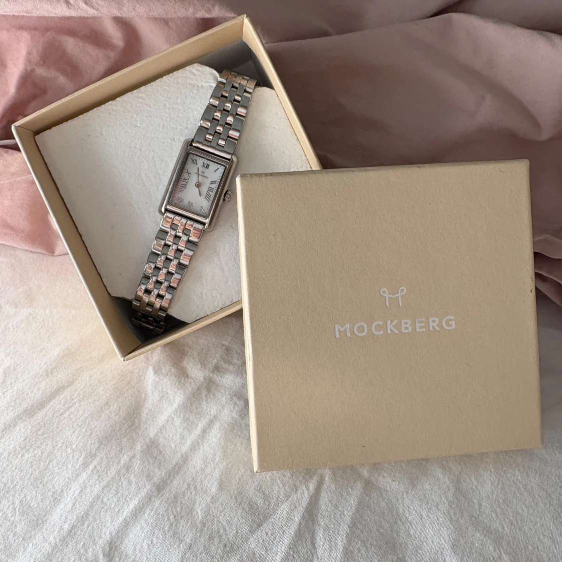 Mockberg klocka silver 