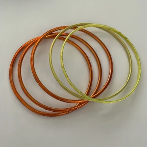 Bangles - 5 smala bangles i metall💕