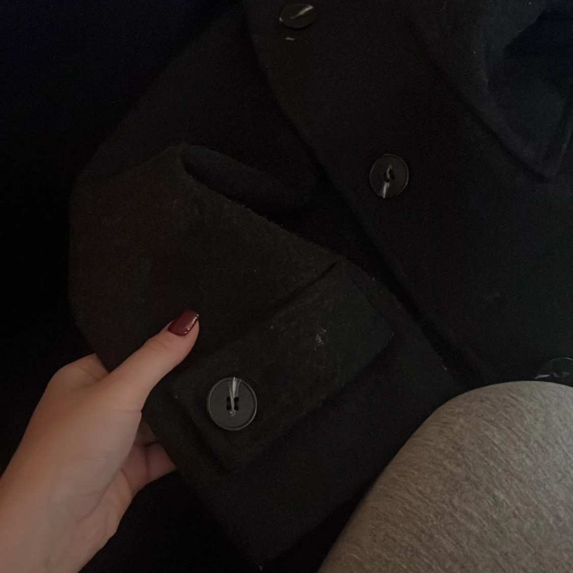 Svart skepparkavaj från 157, XS - 3